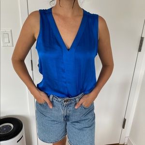 Blue banana republic blouse